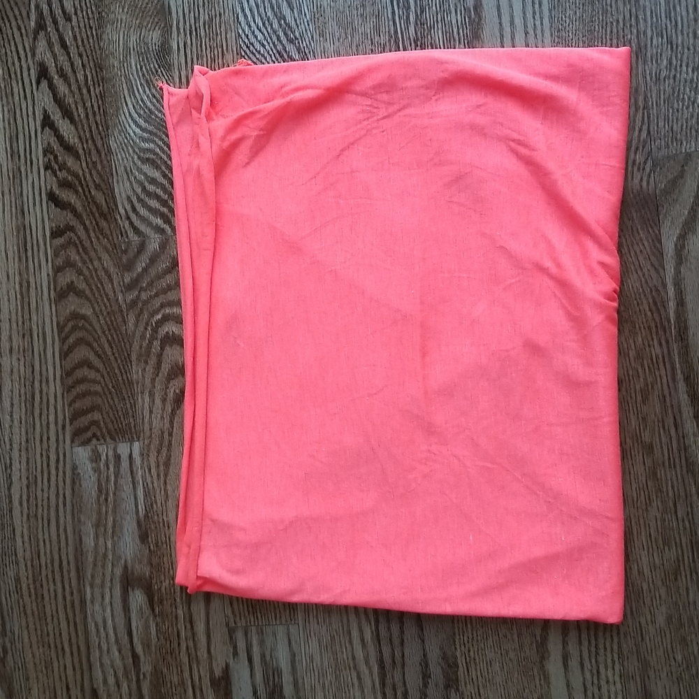 ♾ Viscose Blend Neon Orange Infinity Scarf ❤ Incredibly Soft 😍